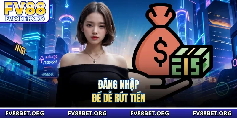 Đăng nhập để dễ rút tiền 